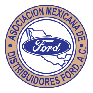 Asociación Mexicana de Distribuidores Ford Logo PNG Vector