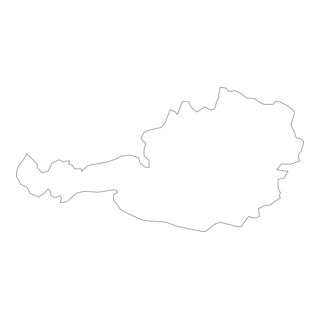 AUSTRIA MAP Logo PNG Vector