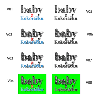 baby z Kokoráčku Logo PNG Vector