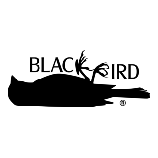 Black Bird Logo PNG Vector