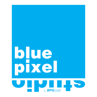 Blue Pixel Studio Logo PNG Vector
