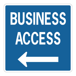 BUSINESS ACCESS SIGN Logo PNG Vector