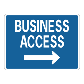 BUSINESS ACCESS SIGN Logo PNG Vector