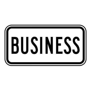 BUSINESS TRAFFIC SIGN Logo PNG Vector