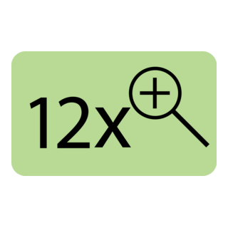 CAMERA 12X ZOOM SYMBOL Logo PNG Vector