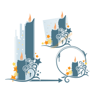 CANDLE DESIGNS Logo PNG Vector