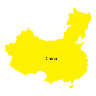 CHINA MAP Logo PNG Vector