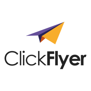 Click Flyer Logo PNG Vector