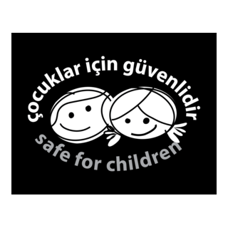 Cocuklar Icin Güvenlidir Logo PNG Vector