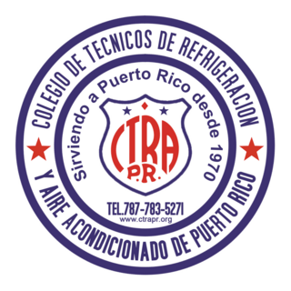 Colegio de Técnicos de Refrigeración PR Logo PNG Vector