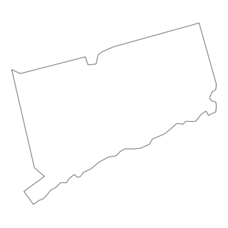 CONNECTICUT MAP Logo PNG Vector