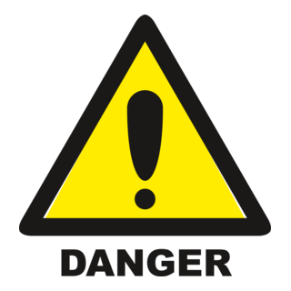 DANGER SIGN Logo PNG Vector