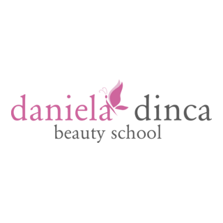 Daniela DInca Beauty School Logo PNG Vector