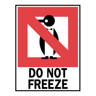 DO NOT FREEZE SYMBOL Logo PNG Vector