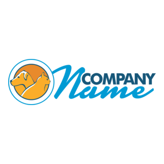 Dog and Cat Logo PNG Vector