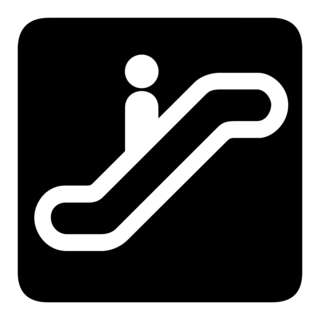 ESCALATOR SIGN Logo PNG Vector