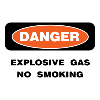 EXPLOSIVE GAS SIGN Logo PNG Vector