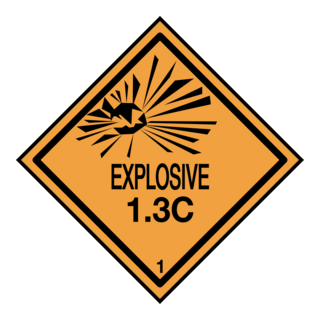 EXPLOSIVE SIGN Logo PNG Vector