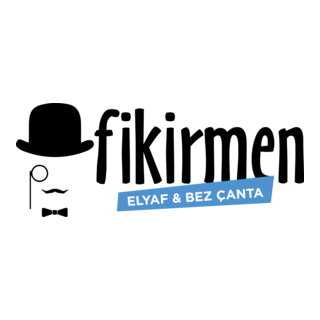 Fikirmen Bez Çanta Logo PNG Vector