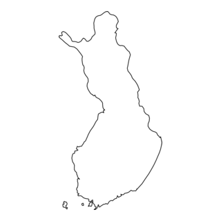 FINLAND MAP Logo PNG Vector