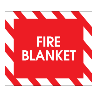FIRE BLANKET SIGN Logo PNG Vector