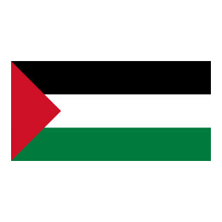 Flag of Palestine Logo PNG Vector