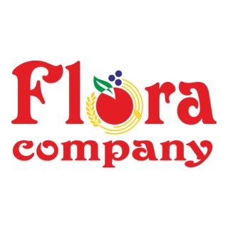 Flora Company Logo PNG Vector