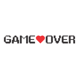 Game Over Logo PNG Vector