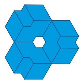 GEOMETRIC 3D OBJECT Logo PNG Vector