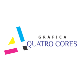 Gráfica Quatro Cores Logo PNG Vector