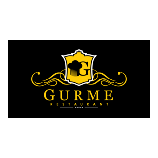 Gurme Restaurant Logo PNG Vector