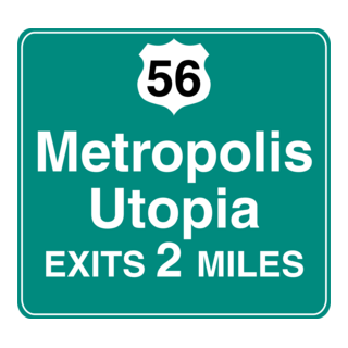 HIGHWAY DIRECTION SIGN Logo PNG Vector