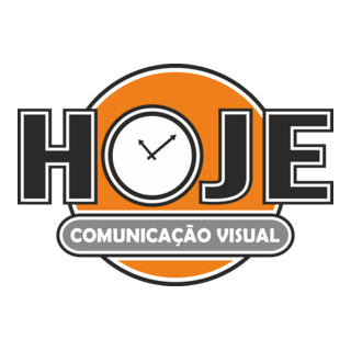 Hoje Comunicação Visual Logo PNG Vector