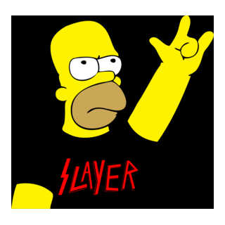 Homer - Slayer Logo PNG Vector