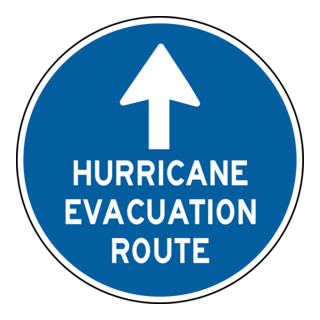 HURRICANE EVACUTATION Logo PNG Vector