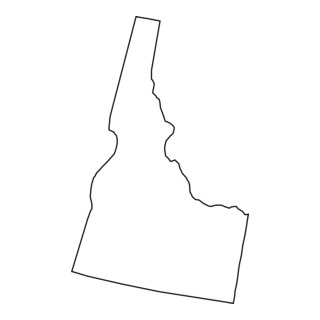 IDAHO MAP Logo PNG Vector
