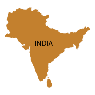 INDIA MAP Logo PNG Vector