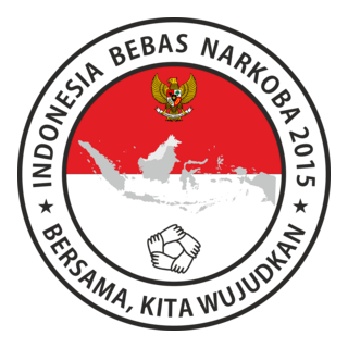 Indonesia Bebas Narkoba 2015 Logo PNG Vector