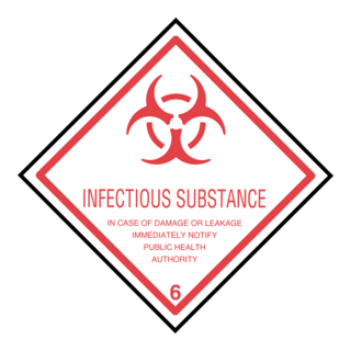 INFECTIOUS SUBSTANCE Logo PNG Vector