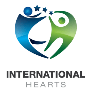 International Hearts Health and Care Logo PNG Vector