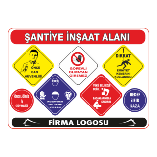 İş güvenliği levhası Logo PNG Vector