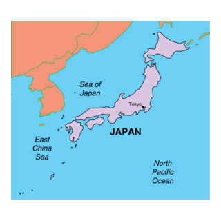 JAPAN MAP Logo PNG Vector