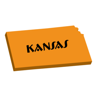 KANSAS MAP Logo PNG Vector