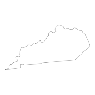 KENTUCKY MAP Logo PNG Vector