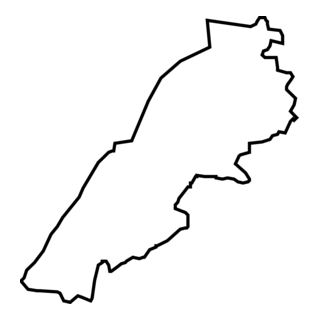 LEBANON MAP Logo PNG Vector