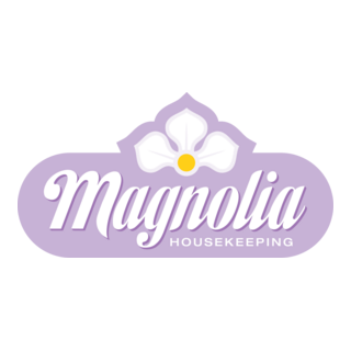 Magnolia Housekeeping Logo PNG Vector