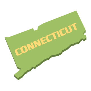MAP OF CONNECTICUT Logo PNG Vector