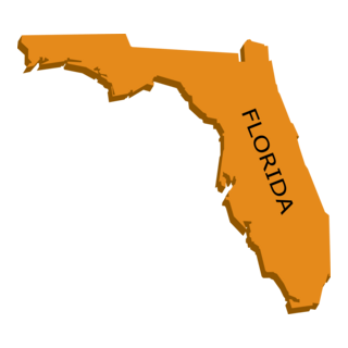 MAP OF FLORIDA Logo PNG Vector