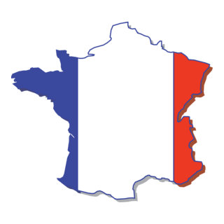 MAP OF FRANCE Logo PNG Vector