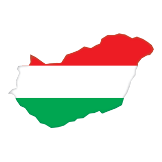 MAP OF HUNGARY Logo PNG Vector